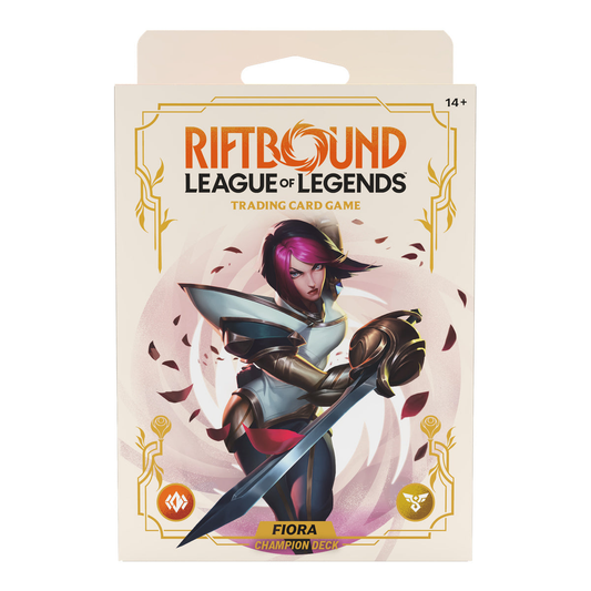 Riftbound: League of Legends TCG — Spiritforged Champion Deck: Fiora