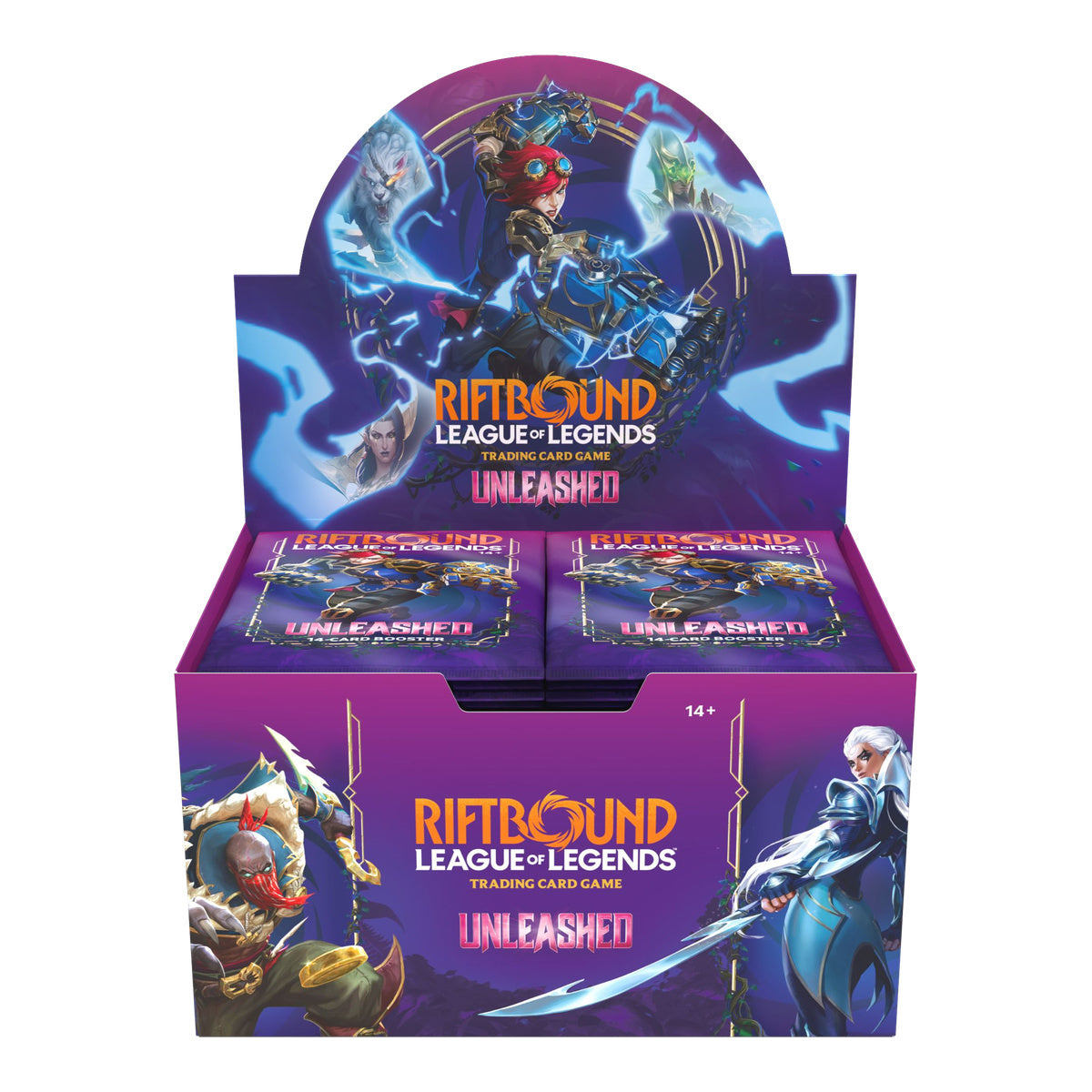 Riftbound: League of Legends TCG — Unleashed Booster Display (24 Packs)