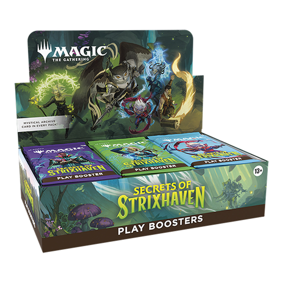 Magic: The Gathering — Secrets of Strixhaven Play Booster Box (30 Packs)