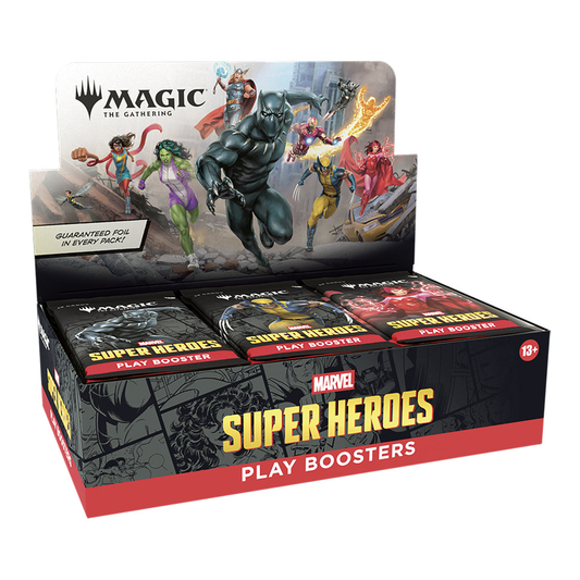 Magic: The Gathering — Marvel Super Heroes Play Booster Box (30 Packs) — Preorder