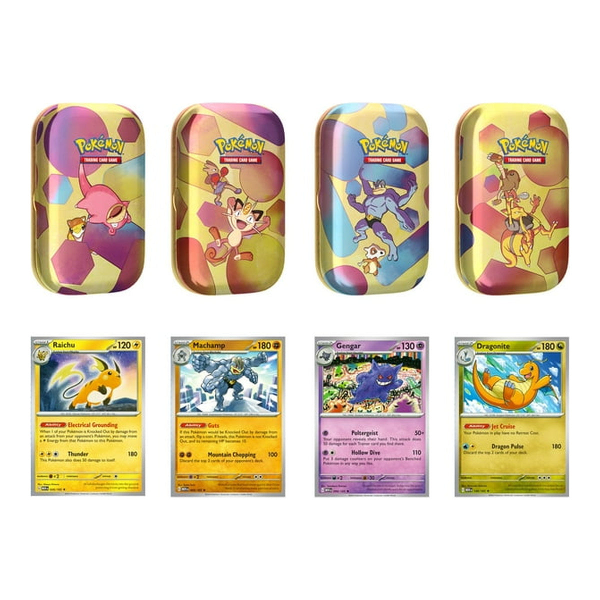 Pokémon 151 Mini Tin 4-Pack Bundle + 4 Promos (Sam's Club Exclusive)