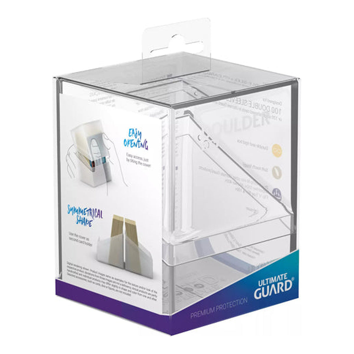 Ultimate Guard Boulder 100+ Clear Deck Box