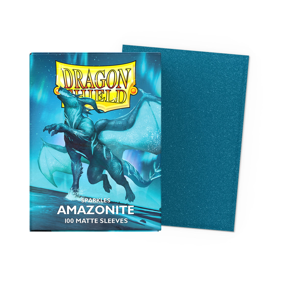 Dragon Shield Amazonite Matte standard-size 100-count card sleeves