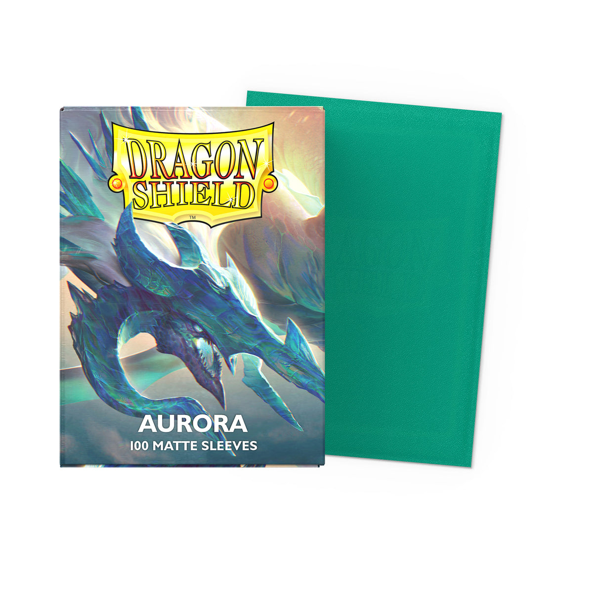 Dragon Shield Aurora Matte standard-size 100-count card sleeves
