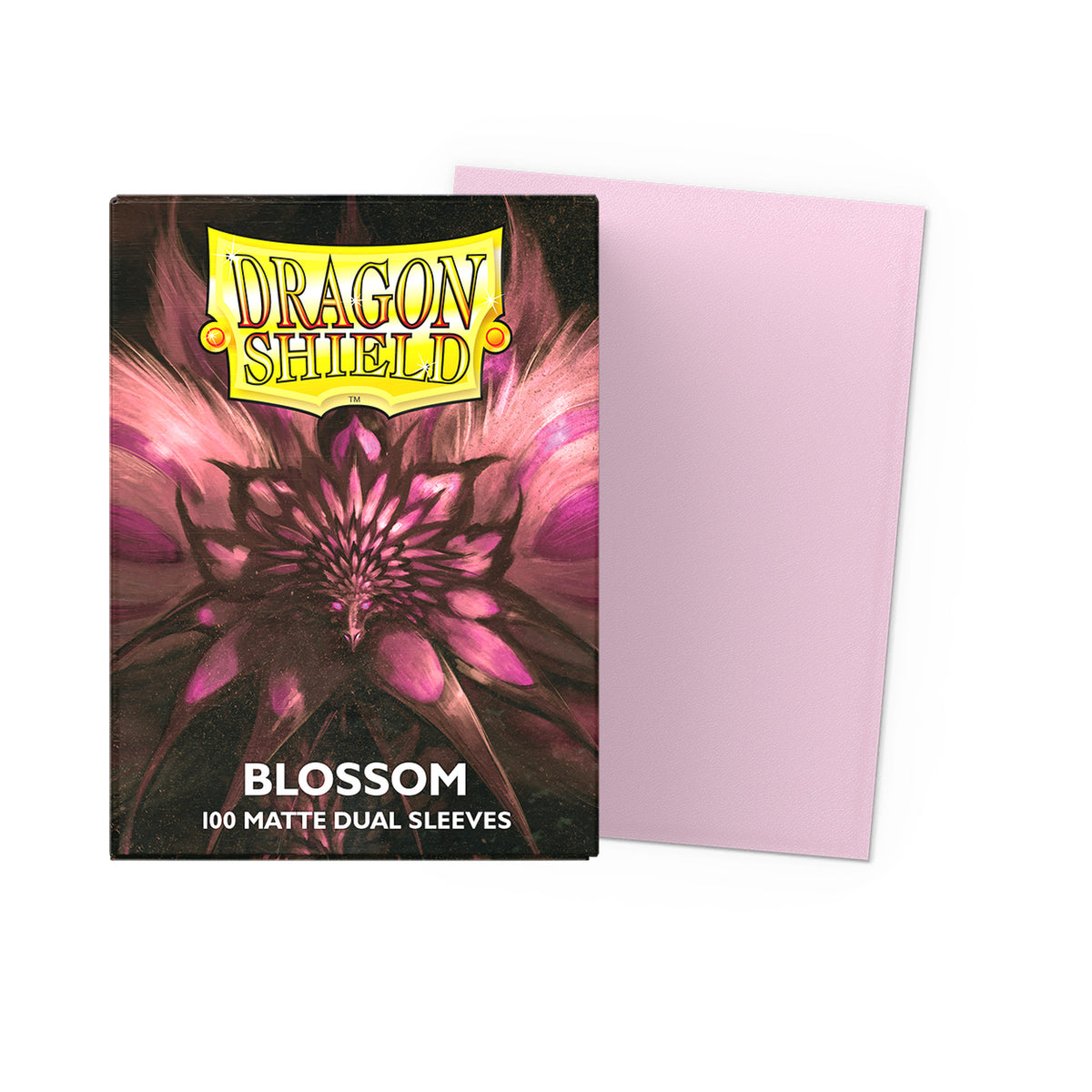Dragon Shield Blossom Pastel Dual standard-size 100-count card sleeves