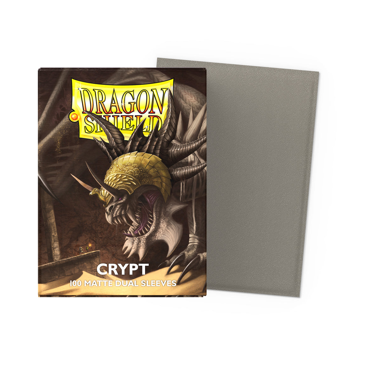 Dragon Shield Crypt Matte Dual standard-size 100-count card sleeves