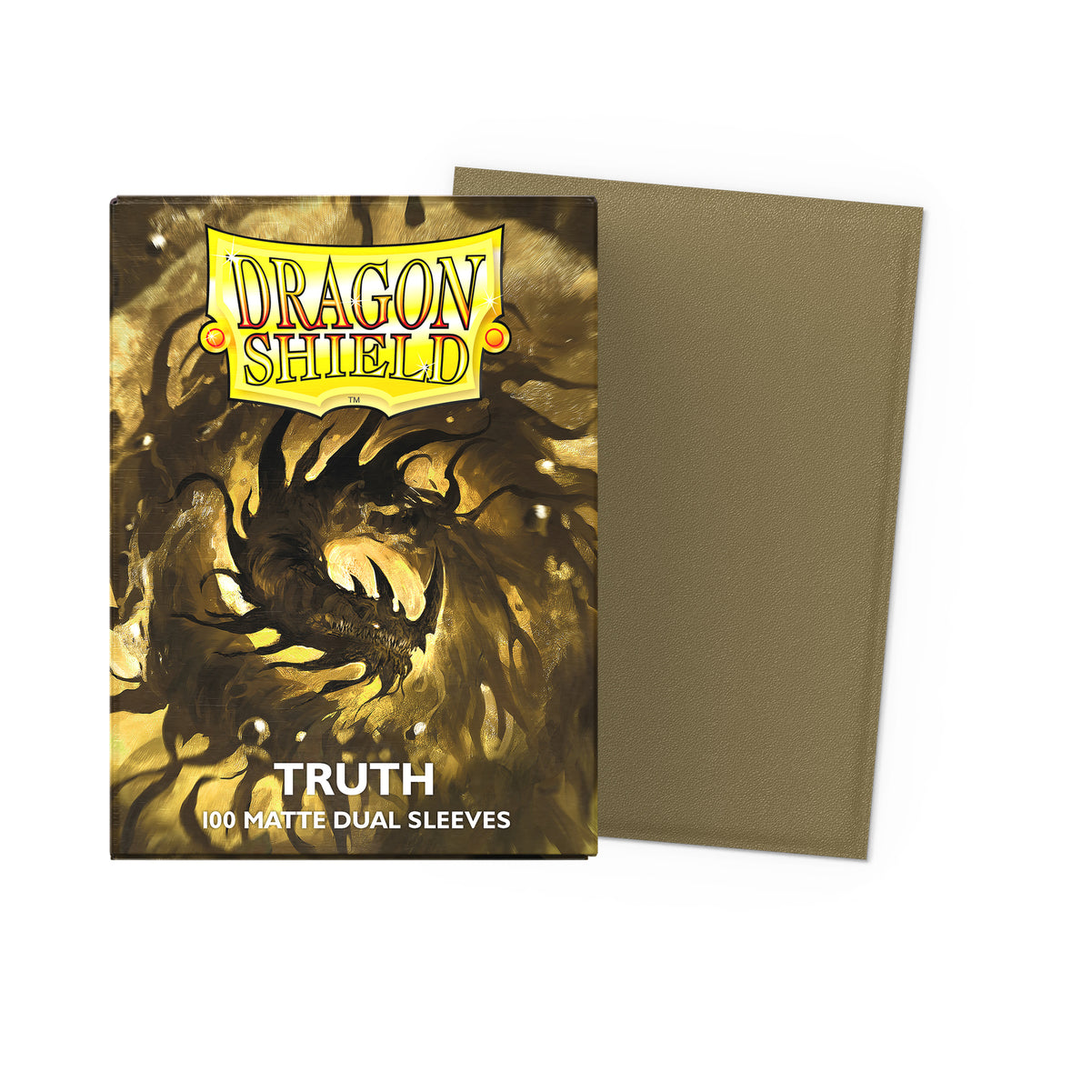 Dragon Shield Truth Matte Dual standard-size 100-count card sleeves
