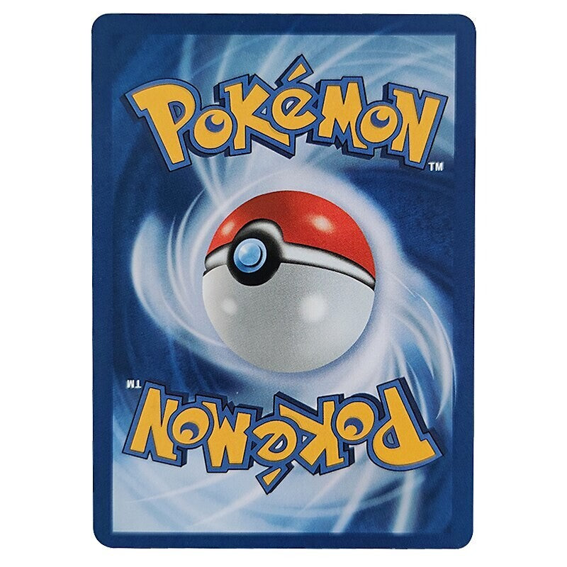 Representative English Pokemon card back; not the actual card