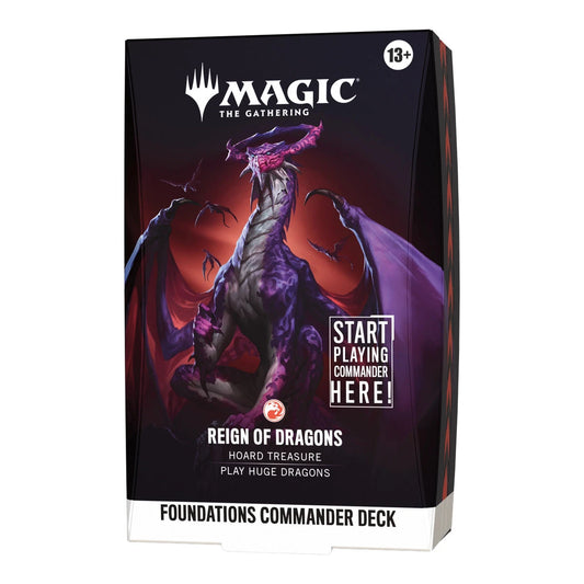Magic: The Gathering — Foundations Commander Deck: Reign of Dragons