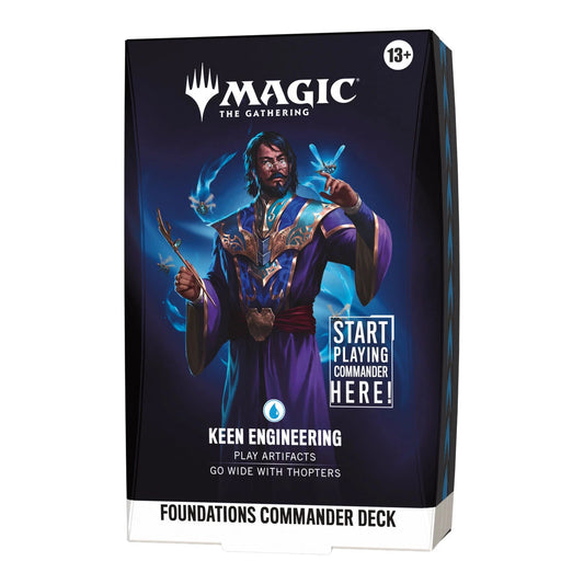 Magic: The Gathering — Foundations Commander Deck: Keen Engineering