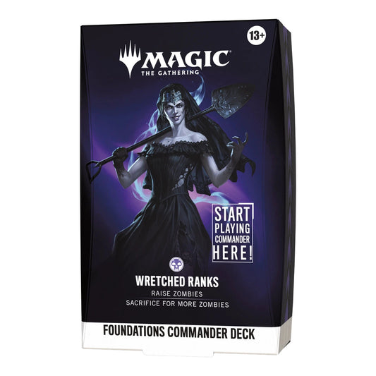 Magic: The Gathering — Foundations Commander Deck: Wretched Ranks