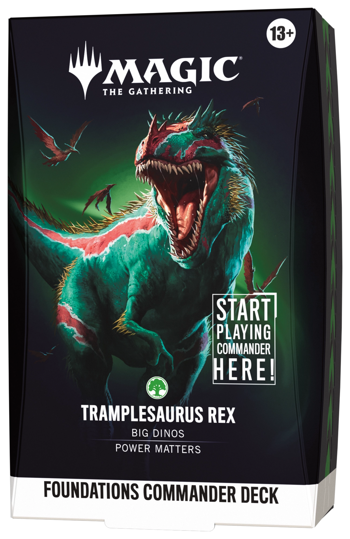 Magic: The Gathering — Foundations Commander Deck: Tramplesaurus Rex
