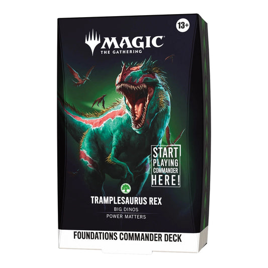 Magic: The Gathering — Foundations Commander Deck: Tramplesaurus Rex