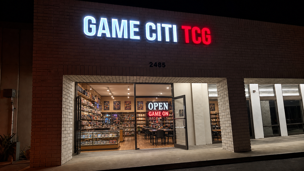 Game Citi TCG storefront in Fullerton