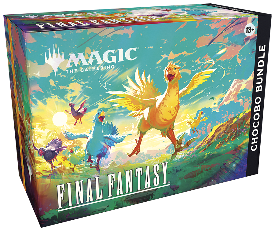 Magic: The Gathering FINAL FANTASY Chocobo Bundle English packaging, front-left view