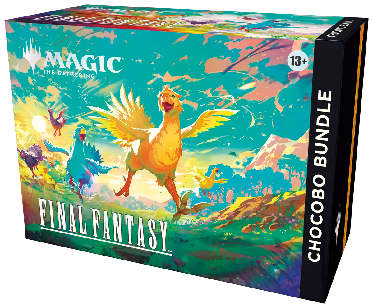 Magic: The Gathering FINAL FANTASY Chocobo Bundle English packaging, front-right view