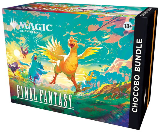 Magic: The Gathering FINAL FANTASY Chocobo Bundle English packaging, front-right view