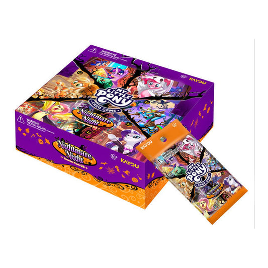 Kayou My Little Pony Nightmare Night booster box and pack