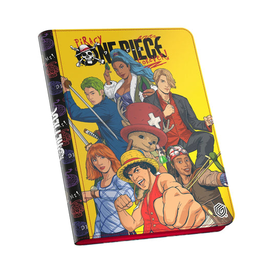 One Piece Netflix Zipfolio 360 Xenoskin binder — Crew design