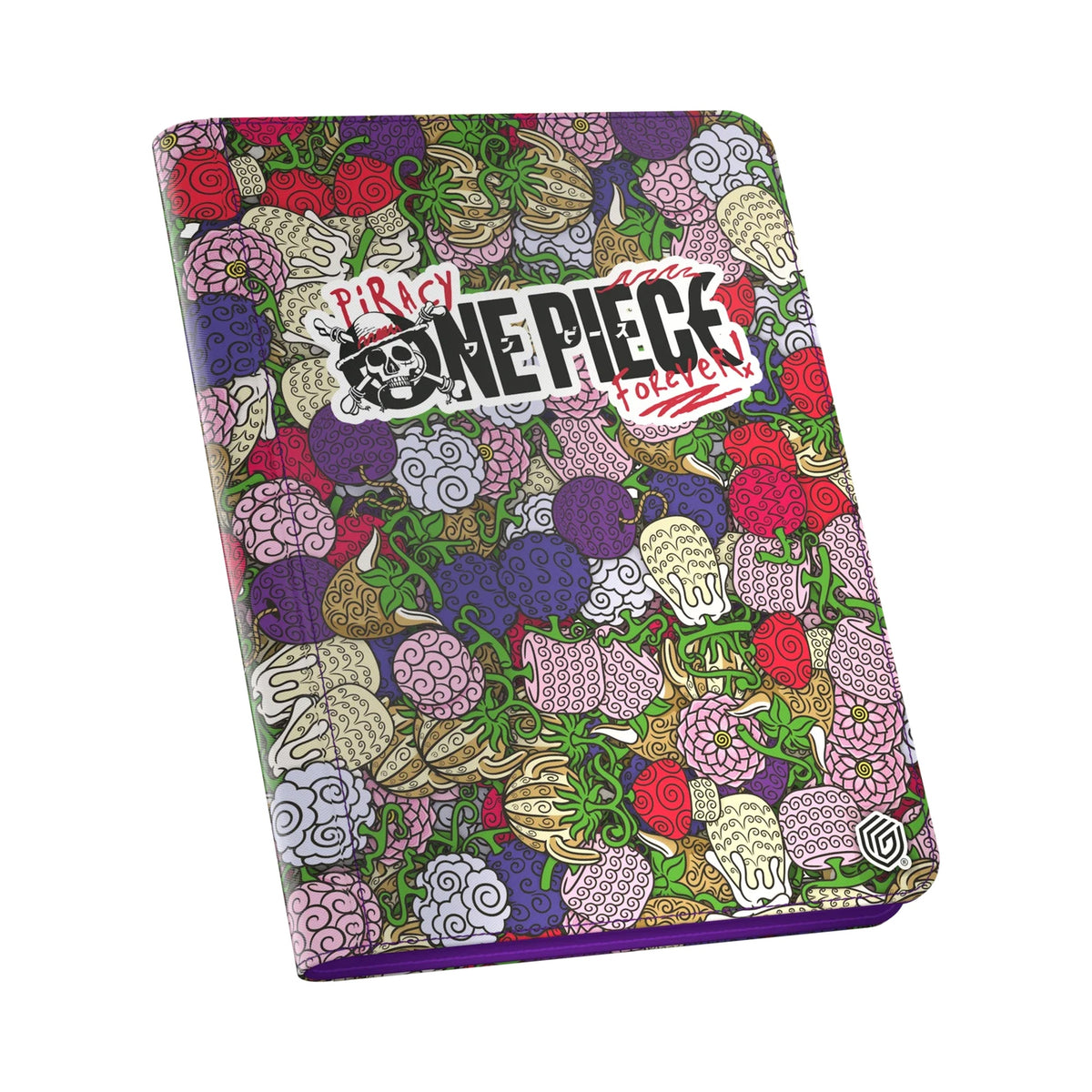 One Piece Netflix Zipfolio 360 Xenoskin binder — Devil Fruits design