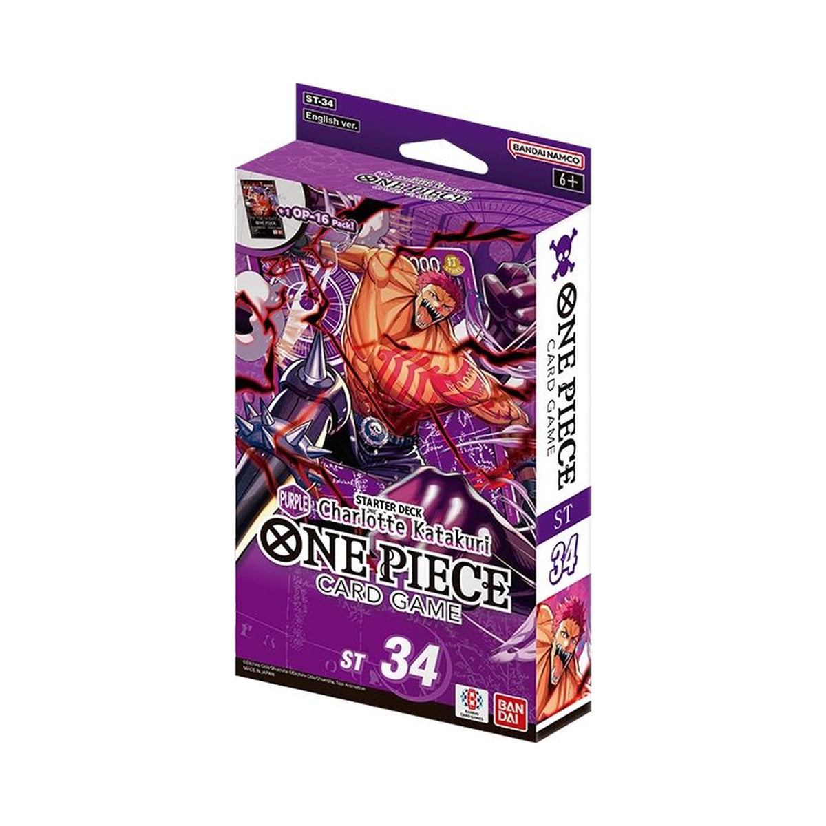 One Piece ST-34 Purple Charlotte Katakuri English Starter Deck