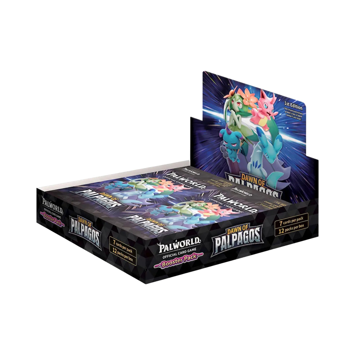 Palworld Dawn of Palpagos English 1st Edition booster box