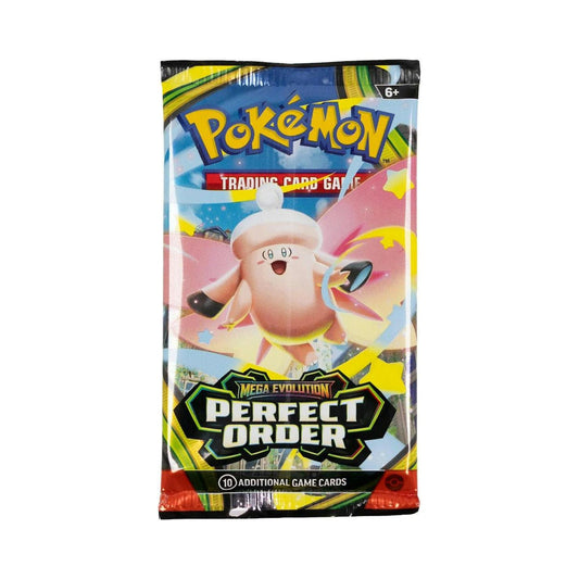 Pokémon TCG Mega Evolution Perfect Order English booster pack