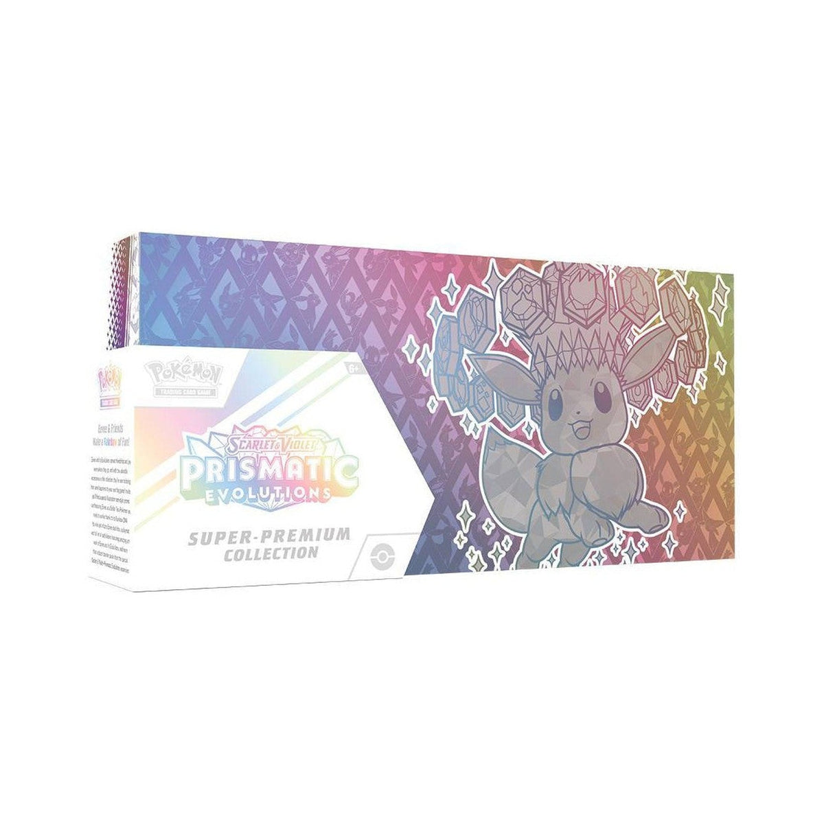 Pokémon Prismatic Evolutions Super-Premium Collection sealed English box