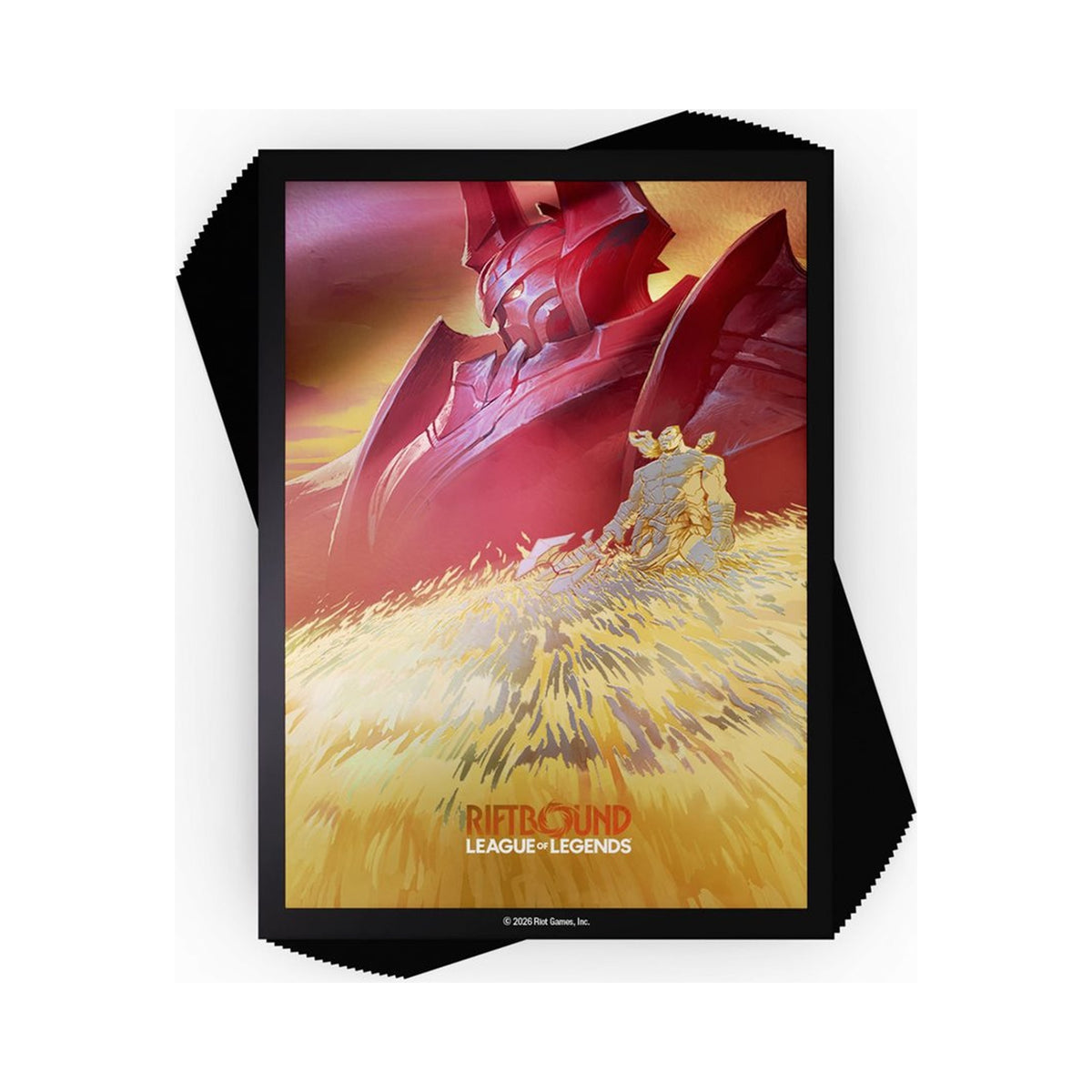 Riftbound Mordekaiser Art Sleeves — 100-count pack
