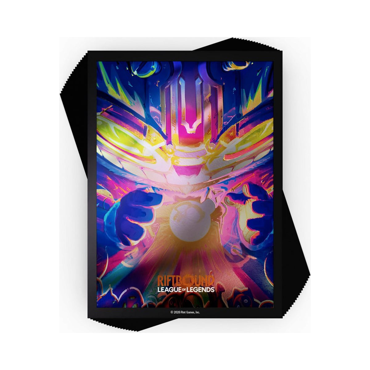 Riftbound Ziggs Art Sleeves — 100-count pack