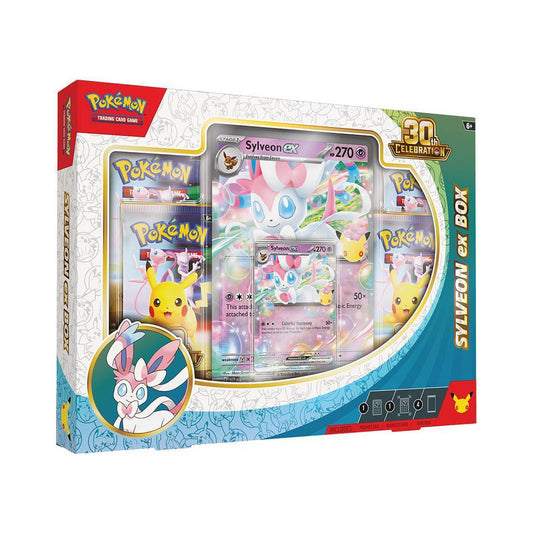 Pokémon TCG 30th Celebration Sylveon ex Box