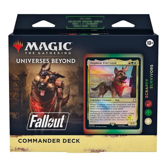 Magic: The Gathering — Fallout Commander Deck: Scrappy Survivors (Dogmeat)